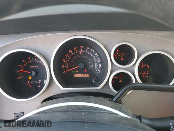 2012 Toyota Tundra 4WD Truck with VIN 5TFDM5F14CX035946, listed as a Copart auction lot 69534764 with 33,668 mi miles and Salvage Title. Bid and sale history available at carsss.com. Image 9.
