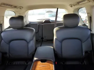 2019 Infiniti QX80 LUXE with VIN JN8AZ2NF9K9684004, listed as a Copart auction lot 51022145 with 35,454 mi miles and Salvage Title. Bid and sale history available at carsss.com. Image 10.