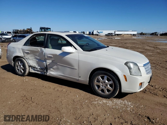 2007 Cadillac CTS with VIN 1G6DM57TX70101286, listed as a Copart auction lot 79245924 with 154,910 mi miles and Salvage Title. Bid and sale history available at carsss.com. Image 4.