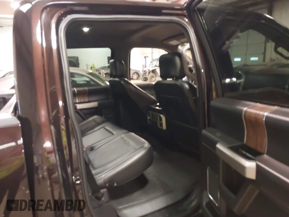 2020 Ford F-150 XL with VIN 1FTEW1E59LFA21655, listed as a IAAI auction lot 41509827 with 107,918 mi miles. Bid and sale history available at carsss.com. Image 8.