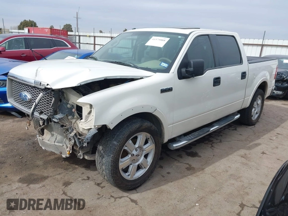 2008 Ford F-150 XLT z VIN 1FTPW12V08KD81067, wystawiony jako IAAI lot #41575888 z przebiegiem 137 715 mil mil oraz . Historia ofert i sprzedaży dostępna na DreamBid. Obrazek 2.