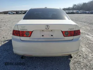 2006 Acura TSX with VIN JH4CL968X6C025404, listed as a Copart auction lot 47410695 with 188,541 mi miles and Salvage Title. Bid and sale history available at carsss.com. Image 6.