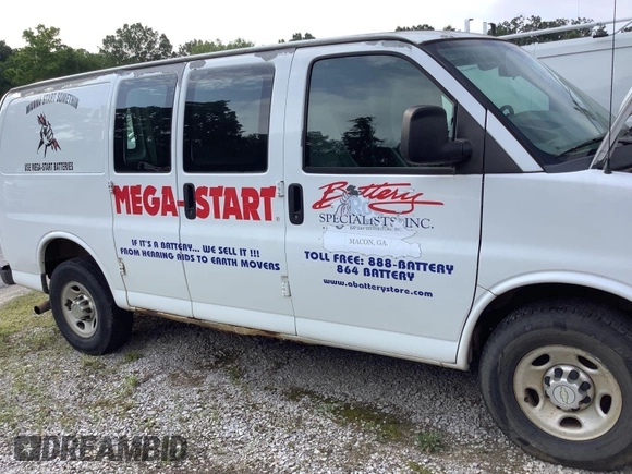 2013 Chevrolet Express Cargo with VIN 1GCZGTCG9D1119386, listed as a IAAI auction lot 42677944 with 370,545 mi miles and . Bid and sale history available at DreamBid. Image 21.