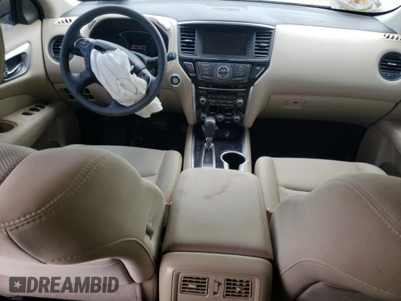 2017 Nissan Pathfinder S with VIN 5N1DR2MN1HC674107, listed as a Copart auction lot 88501435 with 113,303 mi miles and Salvage Title. Bid and sale history available at DreamBid. Image 8.