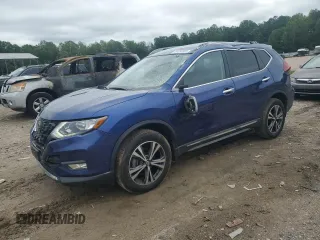 2018 Nissan Rogue SV z VIN 5N1AT2MV8JC852721, wystawiony jako Copart lot #58755385 z przebiegiem 69 454 mil mil oraz Szkoda całkowita • Salvage title. Historia ofert i sprzedaży dostępna na DreamBid. Obrazek 1.