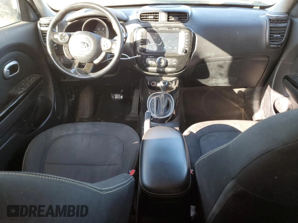 2016 Kia Soul + with VIN KNDJP3A58G7855509, listed as a Copart auction lot 46389995 with 137,207 mi miles and Salvage Title. Bid and sale history available at carsss.com. Image 8.