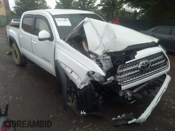 2017 Toyota Tacoma SR5 with VIN 3TMCZ5AN0HM099549, listed as a IAAI auction lot 33153884 with 58,517 mi miles and . Bid and sale history available at DreamBid. Image 1.