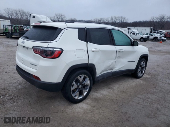 2021 Jeep Compass Limited with VIN 3C4NJCCB1MT511467, listed as a Copart auction lot 44198035 with 106,879 mi miles and Clean Title. Bid and sale history available at carsss.com. Image 3.