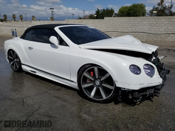 2013 Bentley Continental GT with VIN SCBGT3ZA8DC087043, listed as a Copart auction lot 51615235 with 55,293 mi miles and Clean Title. Bid and sale history available at DreamBid. Image 4.