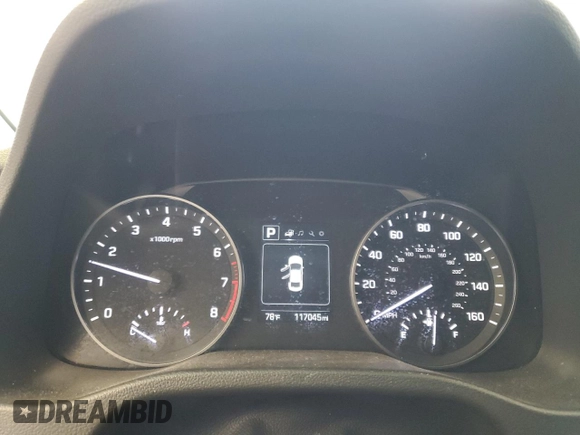 2018 Hyundai Elantra SEL with VIN 5NPD84LFXJH248617, listed as a Copart auction lot 54352805 with 117,045 mi miles and Salvage Title. Bid and sale history available at DreamBid. Image 9.