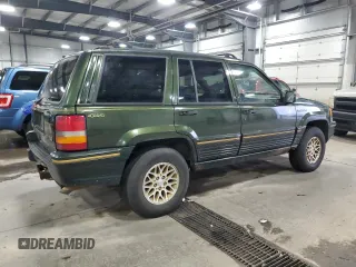 1995 Jeep Grand Cherokee Limited with VIN 1J4GZ78Y1SC516161, listed as a Copart auction lot 81288164 with 271,626 mi miles and Salvage Title. Bid and sale history available at carsss.com. Image 3.