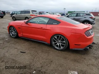 2015 Ford Mustang GT with VIN 1FA6P8CF4F5362273, listed as a Copart auction lot 47681355 with 88,927 mi miles and Salvage Title. Bid and sale history available at carsss.com. Image 2.