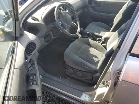 2001 Hyundai Santa Fe GLS with VIN KM8SC83D71U011483, listed as a Copart auction lot 72519174 with 138,901 mi miles and Salvage Title. Bid and sale history available at carsss.com. Image 8.