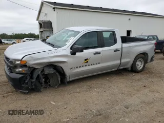 2021 Chevrolet Silverado 1500 Work Truck with VIN 1GCRYAEF2MZ111587, listed as a Copart auction lot 69341474 with 112,802 mi miles and Salvage Title. Bid and sale history available at DreamBid. Image 1.