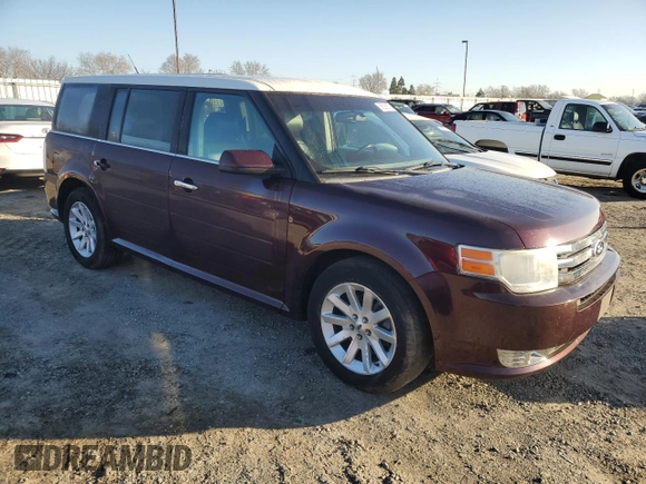 2011 Ford Flex SEL with VIN 2FMGK5CC0BBD31640, listed as a Copart auction lot 88508875 with 216,171 mi miles and Clean Title. Bid and sale history available at carsss.com. Image 4.