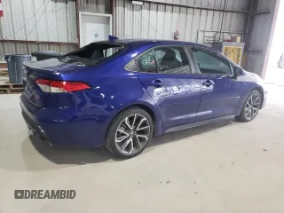 2022 Toyota Corolla SE with VIN 5YFS4MCE2NP116065, listed as a Copart auction lot 51207445 with 26,235 mi miles and Salvage Title. Bid and sale history available at DreamBid. Image 3.