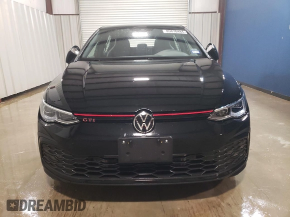 2024 Volkswagen Golf GTI S with VIN WVWGA7CD5RW214348, listed as a Copart auction lot 85878484 with 7,980 mi miles and Clean Title. Bid and sale history available at carsss.com. Image 5.