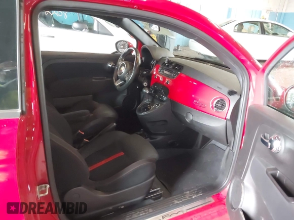 2015 FIAT 500 Abarth with VIN 3C3CFFFH1FT648121, listed as a IAAI auction lot 42312335 with 156,532 mi miles and . Bid and sale history available at DreamBid. Image 5.