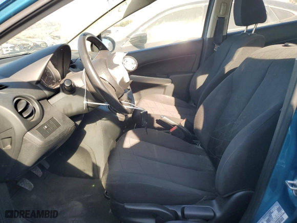 2012 Mazda Mazda2 Sport with VIN JM1DE1KZ0C0150392, listed as a Copart auction lot 73841344 with 12,812 mi miles and Salvage Title. Bid and sale history available at carsss.com. Image 7.