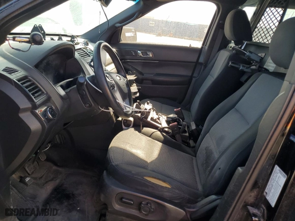 2014 Ford Utility Police Interceptor with VIN 1FM5K8ARXEGA09262, listed as a Copart auction lot 88861415 with NaN miles and Salvage Title. Bid and sale history available at carsss.com. Image 7.