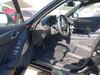 2024 Infiniti Q50 Red Sport 400 with VIN JN1FV7DP6RM660306, listed as a IAAI auction lot 42272726 with 962 mi miles and . Bid and sale history available at DreamBid. Image 5.