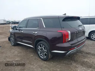 2023 Hyundai Palisade Limited z VIN KM8R54GE0PU514155, wystawiony jako IAAI lot #41413000 z przebiegiem 34 116 mil mil oraz . Historia ofert i sprzedaży dostępna na DreamBid. Obrazek 14.