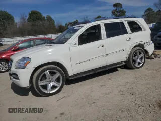 2012 Mercedes-Benz GL-Class GL 550 with VIN 4JGBF8GE8CA784820, listed as a Copart auction lot 45746385 with 108,324 mi miles and Salvage Title. Bid and sale history available at carsss.com. Image 1.