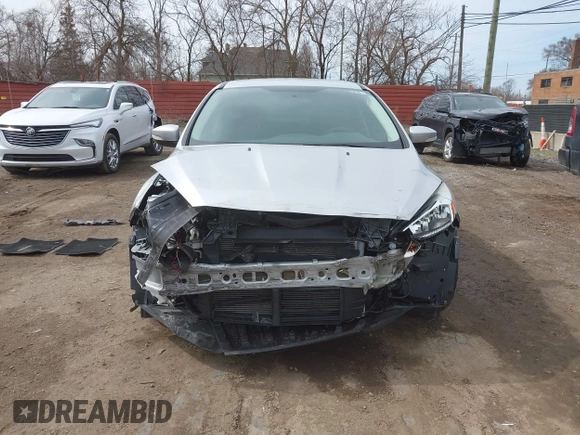 2017 Ford Focus SE with VIN 1FADP3F28HL300618, listed as a IAAI auction lot 41856517 with 35,491 mi miles. Bid and sale history available at carsss.com. Image 12.