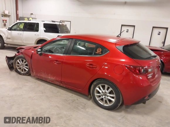 2014 Mazda Mazda3 i Touring with VIN JM1BM1L76E1100696, listed as a IAAI auction lot 41788756 with 155,011 mi miles. Bid and sale history available at carsss.com. Image 3.