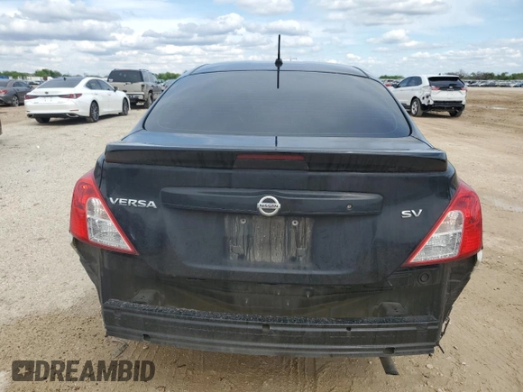 2017 Nissan Versa SV with VIN 3N1CN7AP8HL817396, listed as a Copart auction lot 51147225 with 118,177 mi miles and Salvage title. Bid and sale history available at DreamBid. Image 6.