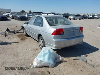 2004 Honda Civic EX with VIN JHMES26784S001762, listed as a IAAI auction lot 42030046 with 195,530 mi miles and . Bid and sale history available at DreamBid. Image 3.