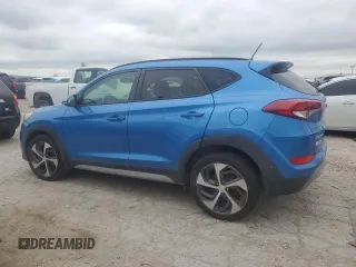 2017 Hyundai Tucson Sport z VIN KM8J33A28HU546963, wystawiony jako Copart lot #58619735 z przebiegiem 106 758 mil mil oraz Czysty tytuł • Clean title. Historia ofert i sprzedaży dostępna na DreamBid. Obrazek 2.