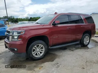 2017 Chevrolet Tahoe LT with VIN 1GNSKBKC5HR144079, listed as a Copart auction lot 58943405 with 147,389 mi miles and Salvage title. Bid and sale history available at DreamBid. Image 1.