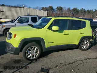 2017 Jeep Renegade Latitude with VIN ZACCJBBB0HPF45190, listed as a Copart auction lot 83895354 with 87,259 mi miles and Non Repairable. Bid and sale history available at carsss.com. Image 1.