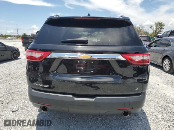 2021 Chevrolet Traverse LT Cloth with VIN 1GNERGKW3MJ184539, listed as a Copart auction lot 60527025 with 117,364 mi miles and Non repairable. Bid and sale history available at DreamBid. Image 6.