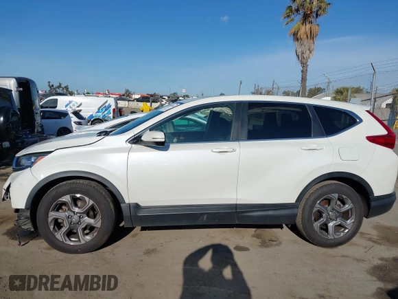 2018 Honda CR-V EX with VIN 2HKRW1H54JH506091, listed as a IAAI auction lot 41911954 with 49,436 mi miles. Bid and sale history available at carsss.com. Image 15.