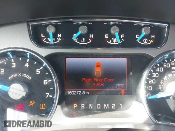 2014 Ford F-150 XL with VIN 1FTFW1ET8EFB76414, listed as a IAAI auction lot 41526371 with 150,272 mi miles. Bid and sale history available at carsss.com. Image 7.