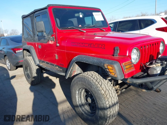 1997 Jeep Wrangler SE z VIN 1J4FY29PXVP476036, wystawiony jako IAAI lot #41882559 z przebiegiem 82 888 mil mil oraz . Historia ofert i sprzedaży dostępna na DreamBid. Obrazek 13.