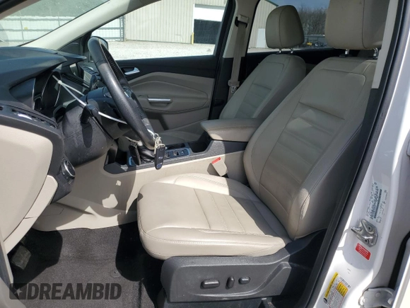 2017 Ford Escape Titanium with VIN 1FMCU0J92HUD75757, listed as a Copart auction lot 51003895 with 119,143 mi miles and Salvage Title. Bid and sale history available at DreamBid. Image 7.