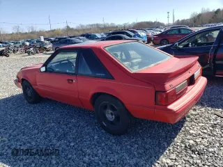 1993 Ford Mustang with VIN 1FACP41M4PF182123, listed as a Copart auction lot 52154315 with 70,458 mi miles and Clean title. Bid and sale history available at DreamBid. Image 2.