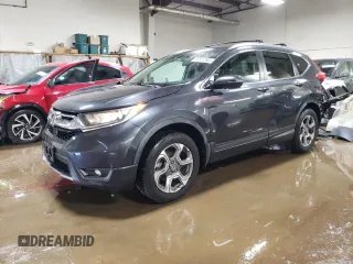 2017 Honda CR-V EX with VIN 5J6RW2H55HL022128, listed as a Copart auction lot 50517305 with 77,382 mi miles and Salvage Title. Bid and sale history available at carsss.com. Image 1.