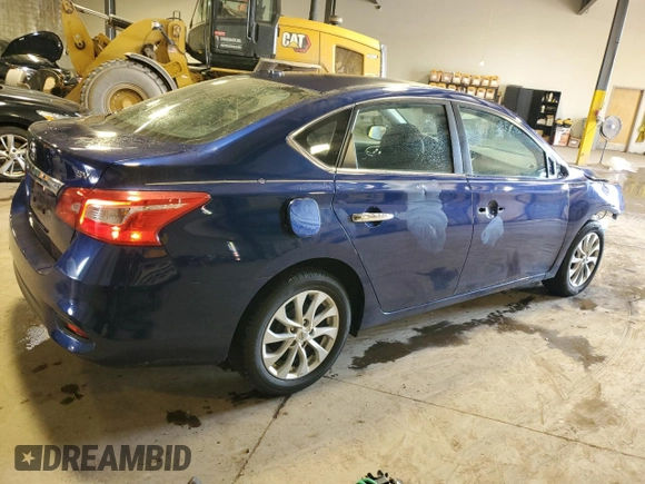 2019 Nissan Sentra S with VIN 3N1AB7AP8KY398394, listed as a Copart auction lot 54143585 with 43,347 mi miles and Salvage title. Bid and sale history available at DreamBid. Image 3.