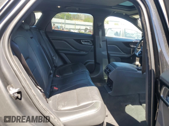 2018 Jaguar F-Pace 30t R-Sport with VIN SADCL2GX4JA329965, listed as a Copart auction lot 67172964 with 87,060 mi miles and Salvage title. Bid and sale history available at DreamBid. Image 12.