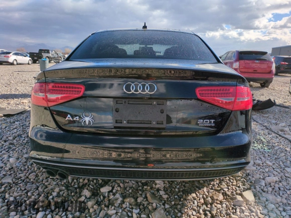 2016 Audi A4 Premium with VIN WAUBFAFL5GN013500, listed as a Copart auction lot 43396825 with 101,233 mi miles and Salvage Title. Bid and sale history available at carsss.com. Image 6.