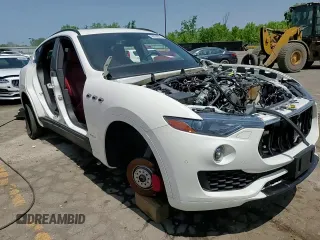2018 Maserati Levante GranSport z VIN ZN661XUSXJX259582, wystawiony jako Copart lot #56030025 z przebiegiem Nie podano mil oraz Czysty tytuł • Clean title. Historia ofert i sprzedaży dostępna na DreamBid. Obrazek 14.