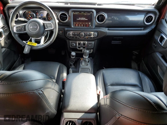 2021 Jeep Wrangler Unlimited Sahara High Altitude z VIN 1C4HJXEN1MW822550, wystawiony jako Copart lot #79073794 z przebiegiem 42 258 mil mil oraz Szkoda całkowita • Salvage title. Historia ofert i sprzedaży dostępna na DreamBid. Obrazek 8.