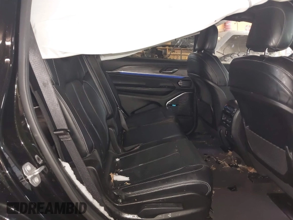 2021 Jeep Grand Cherokee Overland with VIN 1C4RJKDG8M8164904, listed as a IAAI auction lot 41352092 with 57,707 mi miles and . Bid and sale history available at DreamBid. Image 8.