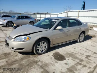 2012 Chevrolet Impala LT Fleet with VIN 2G1WG5E38C1266681, listed as a Copart auction lot 46680195 with 136,615 mi miles and Salvage Title. Bid and sale history available at carsss.com. Image 1.
