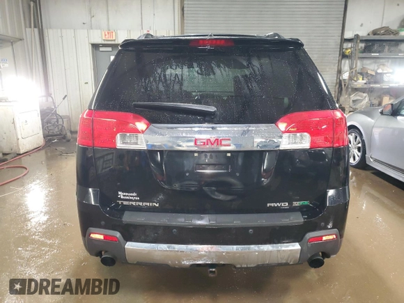 2012 GMC Terrain SLT-2 with VIN 2GKFLXE57C6183895, listed as a Copart auction lot 49180515 with 70,876 mi miles and Salvage title. Bid and sale history available at DreamBid. Image 6.