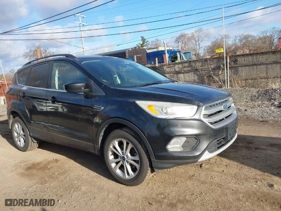 2017 Ford Escape SE with VIN 1FMCU0GD7HUD85843, listed as a IAAI auction lot 41874494 with 138,243 mi miles. Bid and sale history available at carsss.com. Image 1.